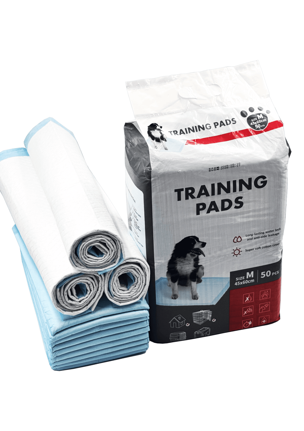 Pee Pad Size Comparison